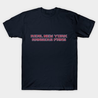 REAL NEW YORK RANGERS FANS T-Shirt